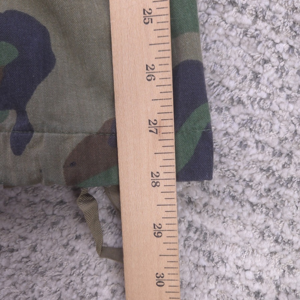 Vintage Military Pants Size 27x28 Army Camo Camouflage Tailored Distressed Cargo - Picture 14 of 14